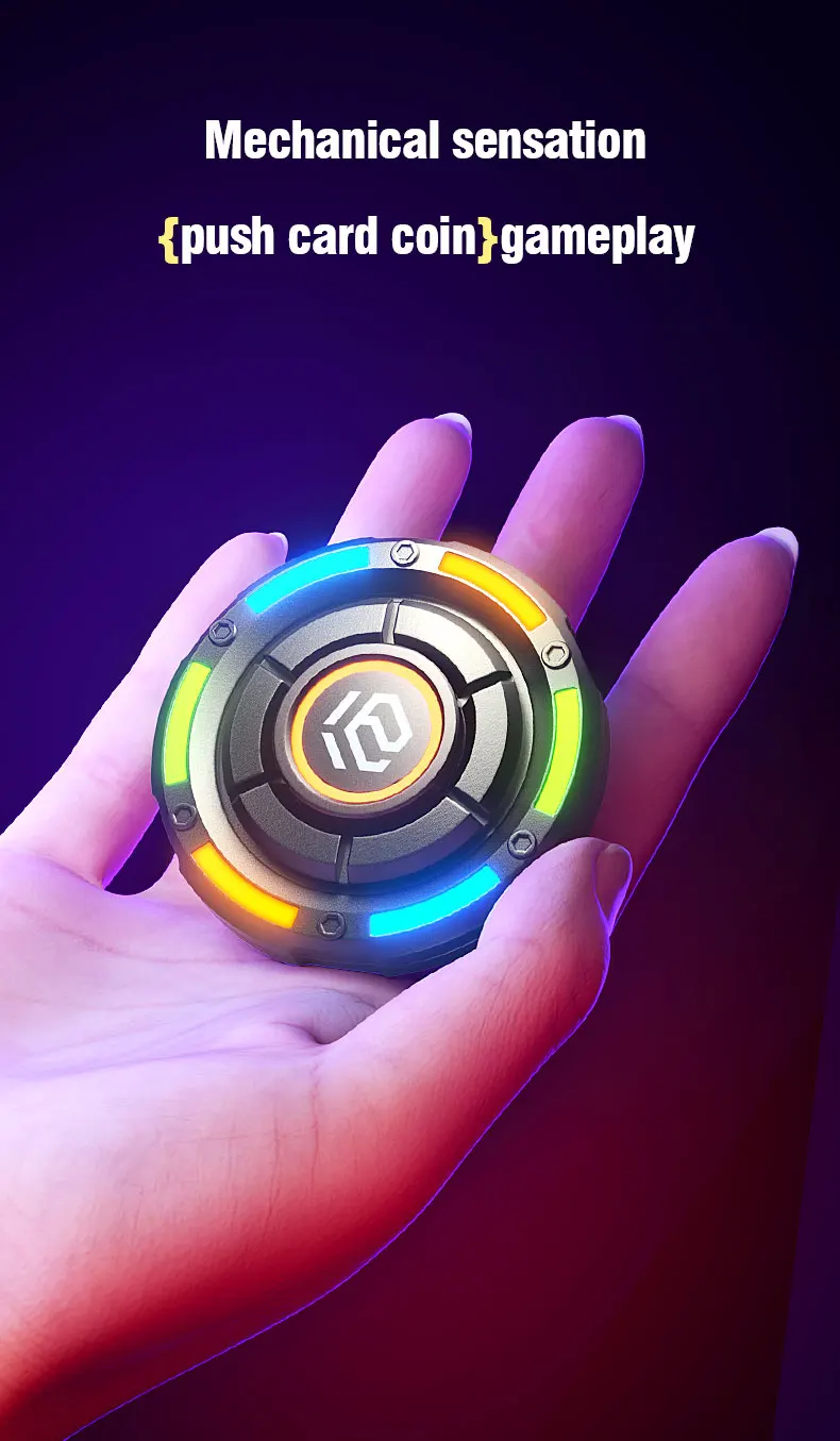 Hand spinner Fidget Métal Fluo