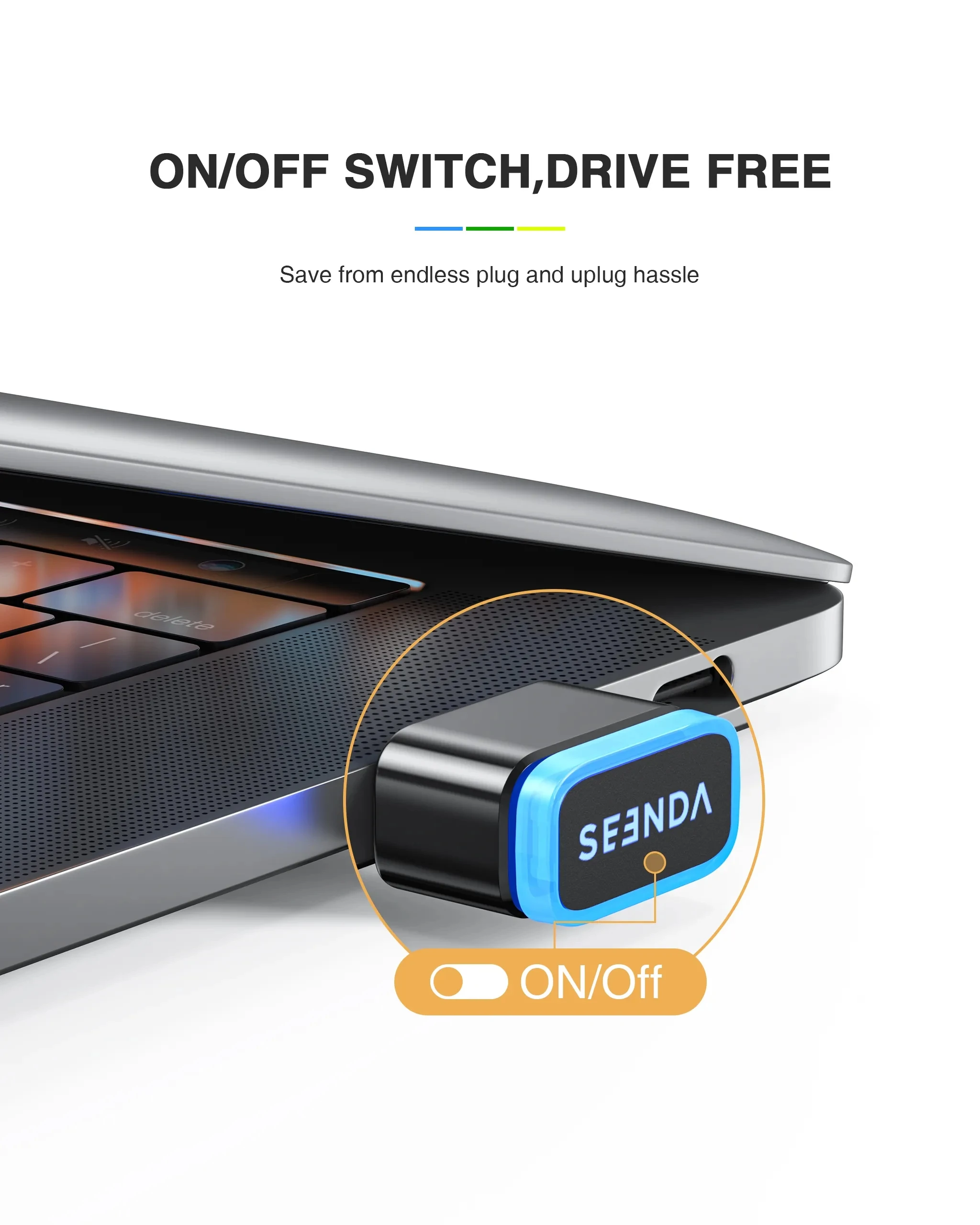 seenda マウスジグラー 検出不能マウスシェーカー ON/OFFスイッチ付き ドライバー不要 USBマウス ミニマウスムーバー　並行輸入 : マウス ジグラー、自動検出不能マウス ムーバー マウス