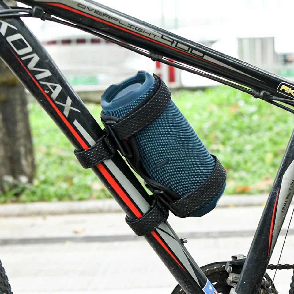 自転車ケトルケージ固定ストラップ、自転車スピーカーホルダー、jbl
