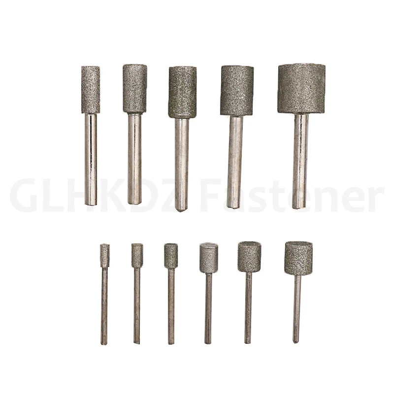 ダイヤモンドバリ20個セット、1/4インチ/6mmシャンク、120