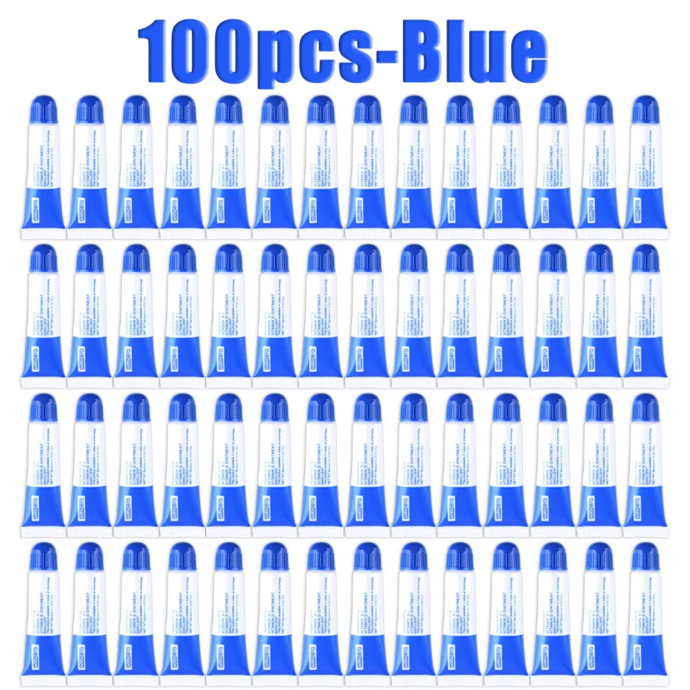 100pcs Blue