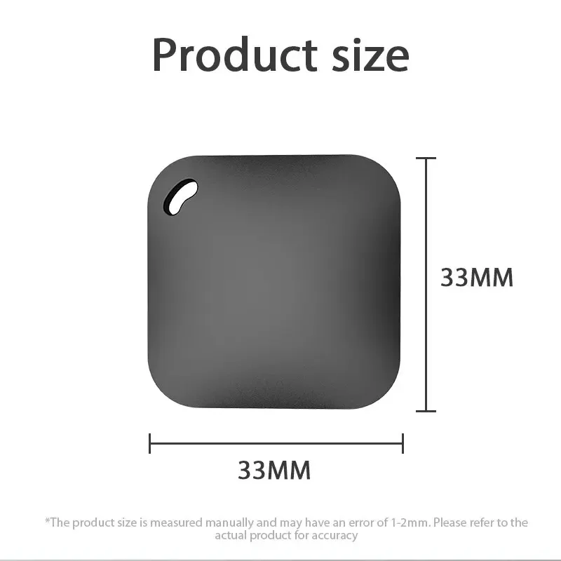 Smart Track ITag Work with Find My Key Bluetooth GPS Tracker for Earbud Luggage MFi IOS Anti-lost Device FindMy AirTag