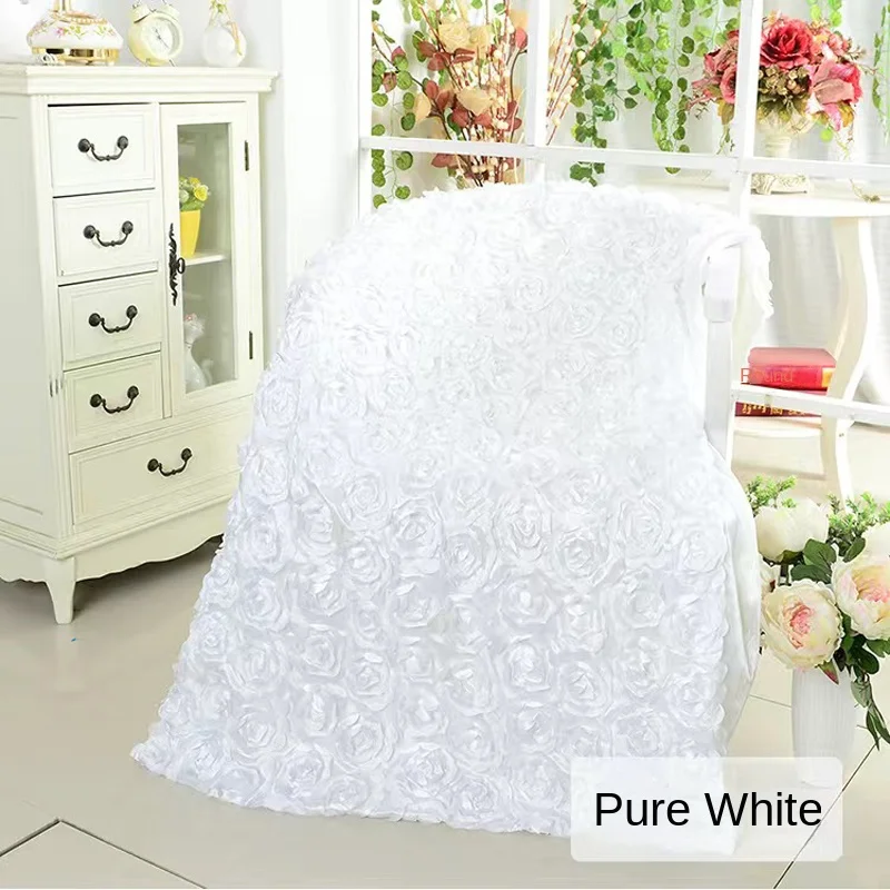 Wedding Party Runner Rose Sequin Carpet Walkway Party Indoor and Outdoor Reusable Glitter Runner Rug Grass