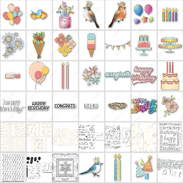 Bubble Dots Plate Dies Scrapbook Diary Decoration Stencil Embossing Template Diy Greeting Card Handmade New