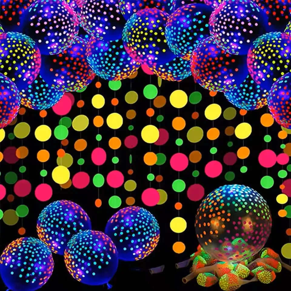 10 Stück 12 Zoll fluoreszierende Luftballons, Neon-Leucht-Latexballons, Hochzeit, Geburtstag, Party-Dekoration, Leuchtballon, Babyparty, Kindergeschenke