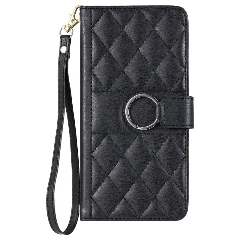 Wallet Card Slots Case For Samsung Galaxy S24 Ultra Case Funda for Samsung S 24 Ultra S24 FE s24 Plus Small Fragrant Flip Cover 3