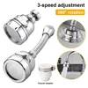 Universal Kitchen Faucet Shower Extender Filter 360 Rotation Extension Tube Nozzle Adapter Sink Swivel Tap Head for Water Saving 1