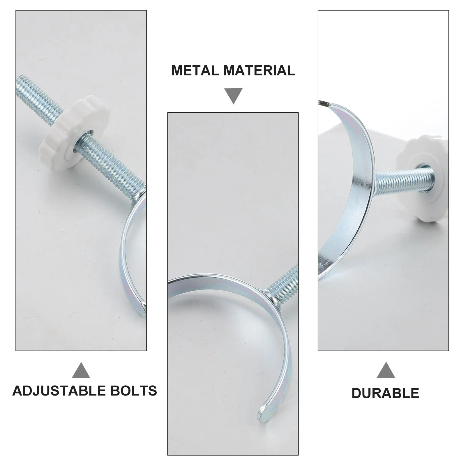 Guardrail U-shaped Accessories Gates Stair Cylindrical Fixator Practical Holder Door Child