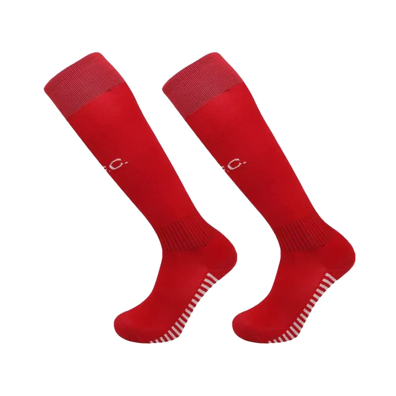 Football Socks 23-24 Season European Football Club Styles Children Adults Boys Kid's Long Knee High Towel Bottom