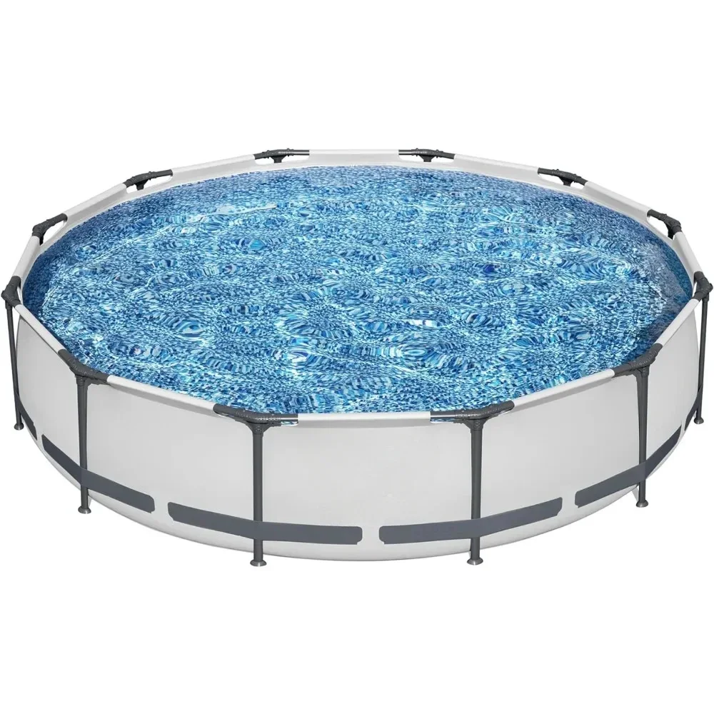 

Swimming Pool (12'x 30 ") | Round Outdoor Backyard Home Swimming Pool