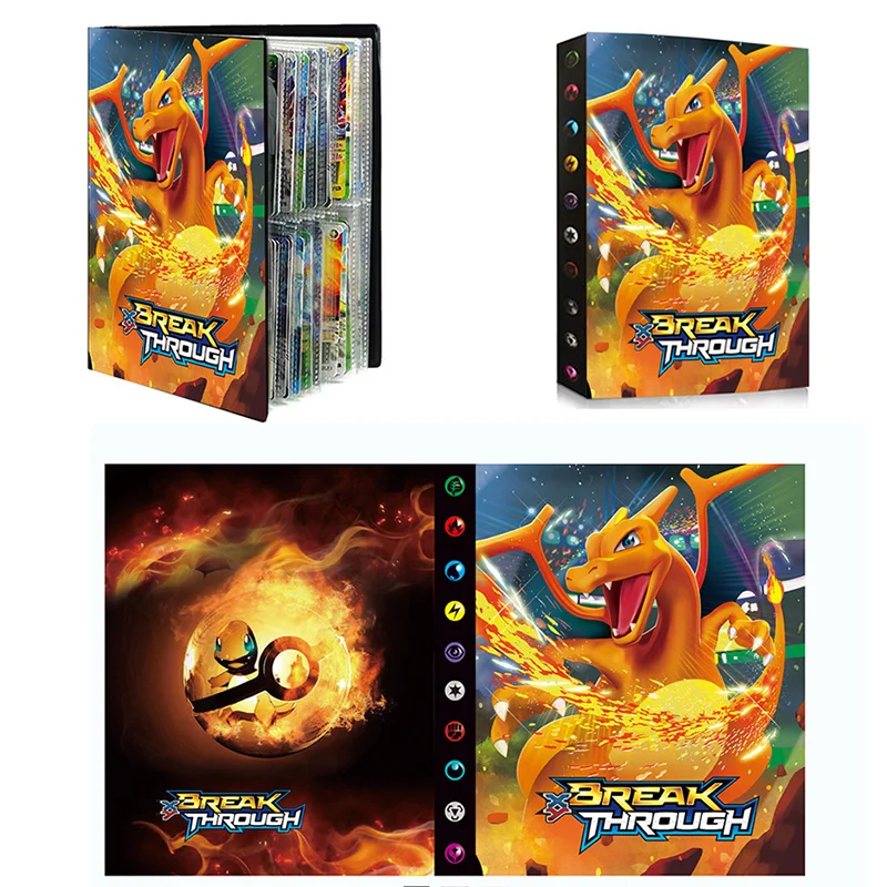 Anime 240Pcs Pokemon Cards Kawaii Album Books Game Collection Cards Holder Hobby VMAX File Loaded List Kids Toys Gift Christmas