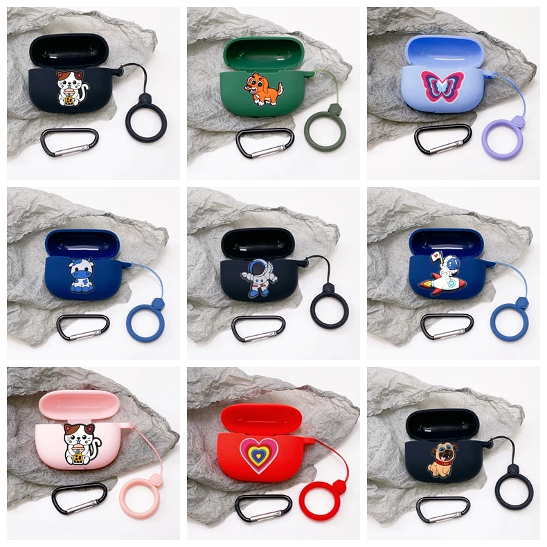 Per Sony Wf1000 Xm4 Custodia Cartoon Astronaut/Dog/Cat Animal Silicone Proteggi Auricolari Cover Per Sony Wf-1000 Xm4 Scatola Di Ricarica