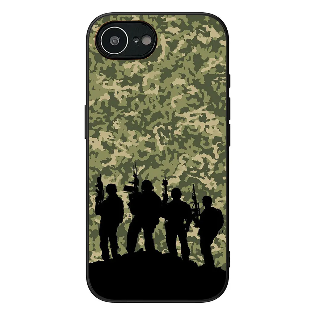Camo Pattern Military Army Camouflage Phone Case Cover
