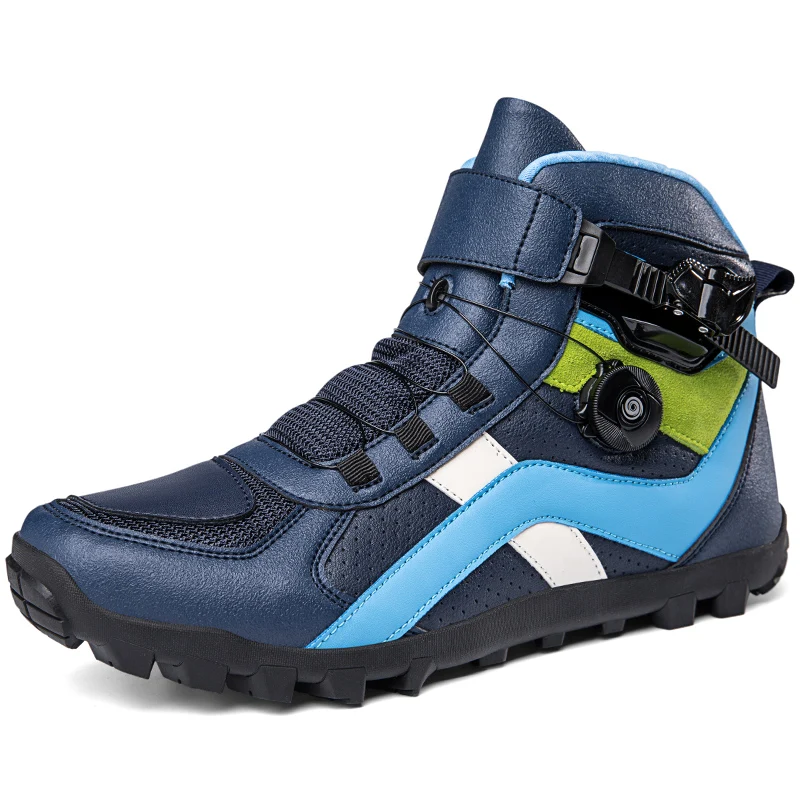 

Motocross Boots Men's Off-Road Vehicle Botas Motobiker Riding Boots Motorcycle Shoes Men Botas Moto