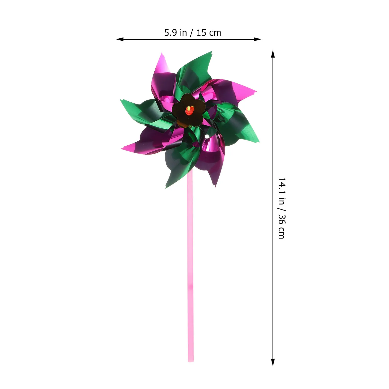 Windmill Toys 100Pcs Plastic Windmill Colorful Pinwheel Wind Kids Playing Toy Wind Sculptures Spinners Garden Landscape Decor Mixed Color