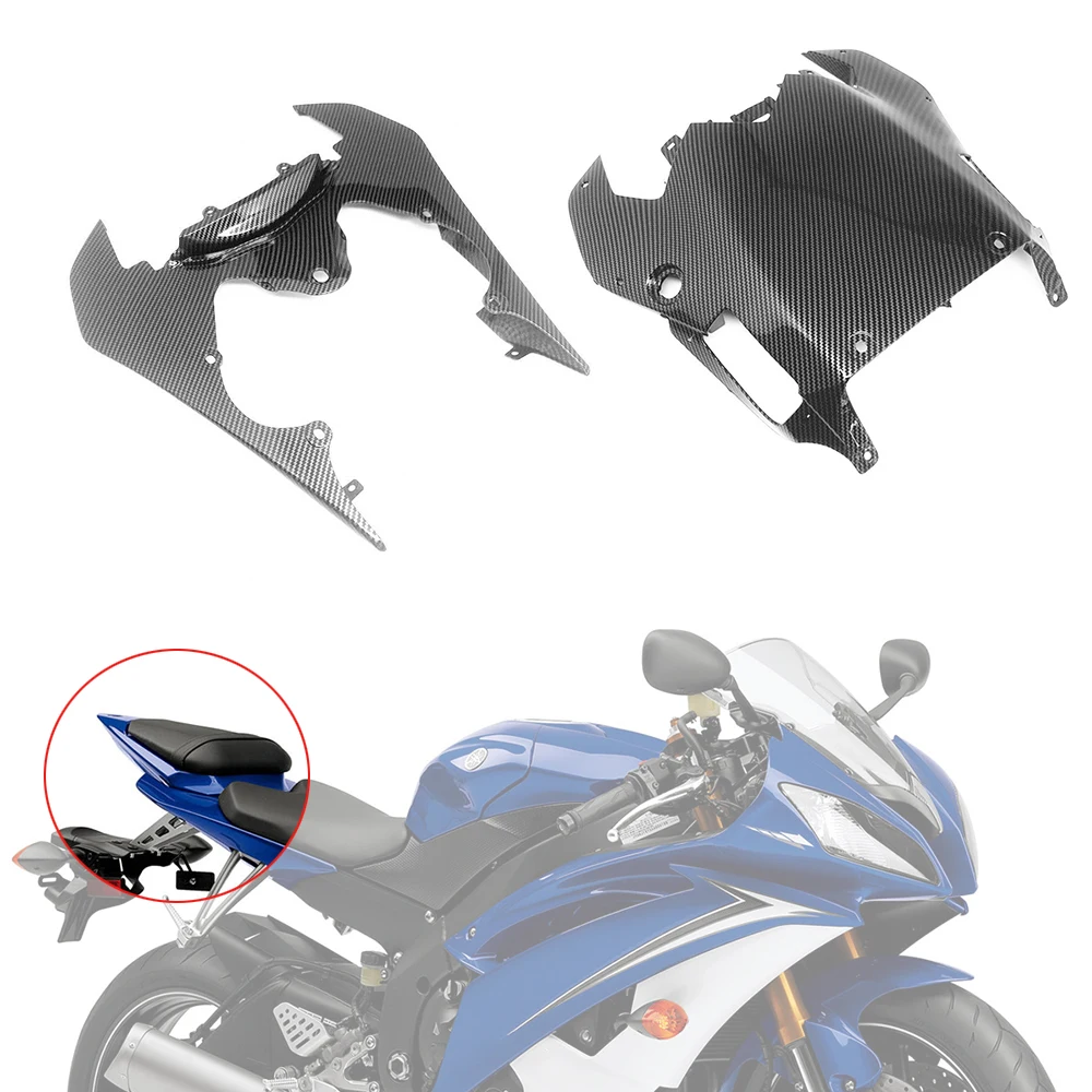 

Обтекатель для мотоцикла Yamaha YZF R6 YZFR6 YZF-R6 2008-2016 из углеродного волокна Верхняя Нижняя задняя обтекатель 2 шт.