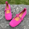 L2502  Round Toe Susde Leather Shoe For Women Soft Comfortable 2025 Spring New Style Shoes 4
