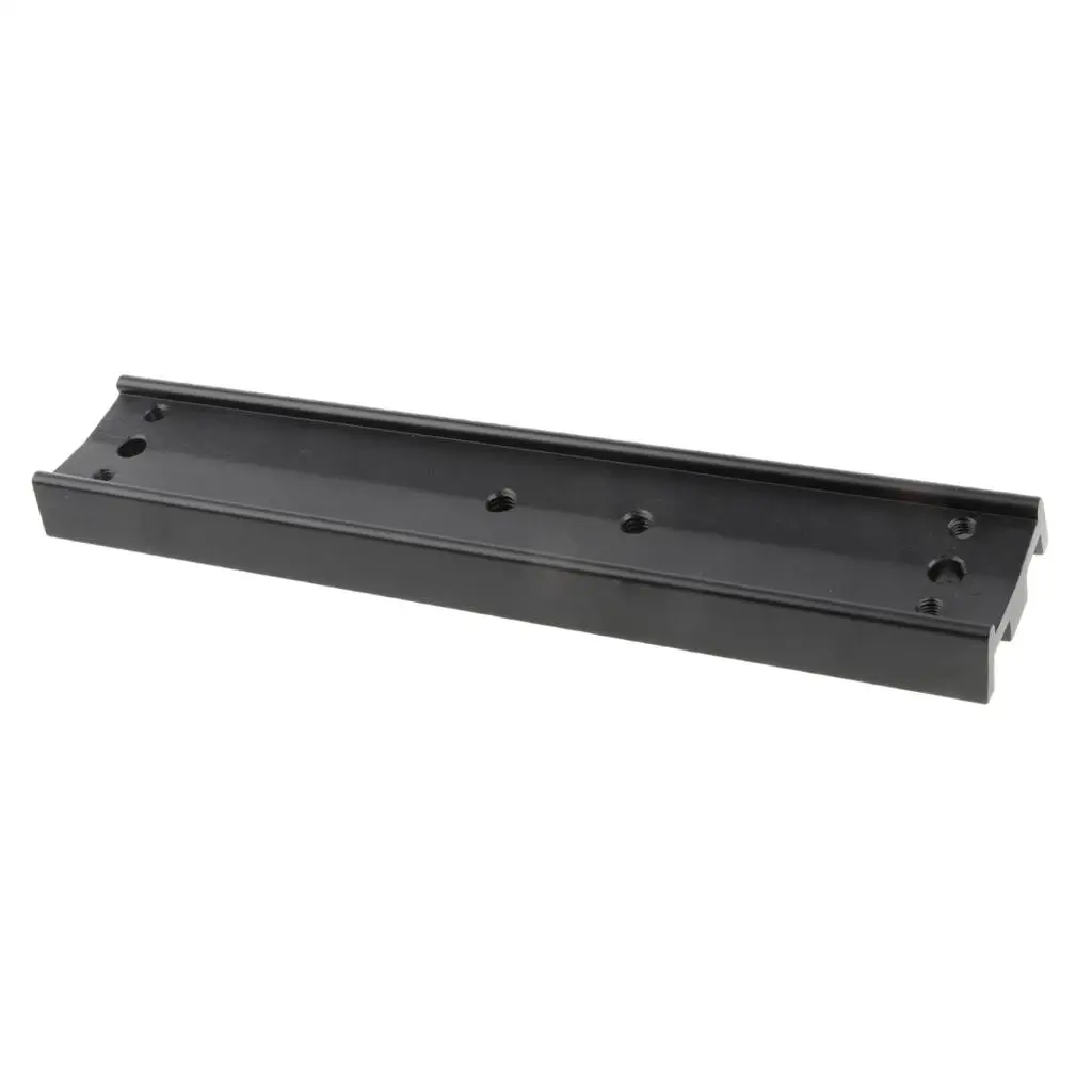 Telescope Dovetail Mounting Plate Metal 210mm Black For Equatorial Tripod