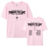 2025 Ateez World Tour Towards The Light: Will To Power T Shirt Men Women Korean Fashion High Quality Casual 100% Cotton T-shirts 3