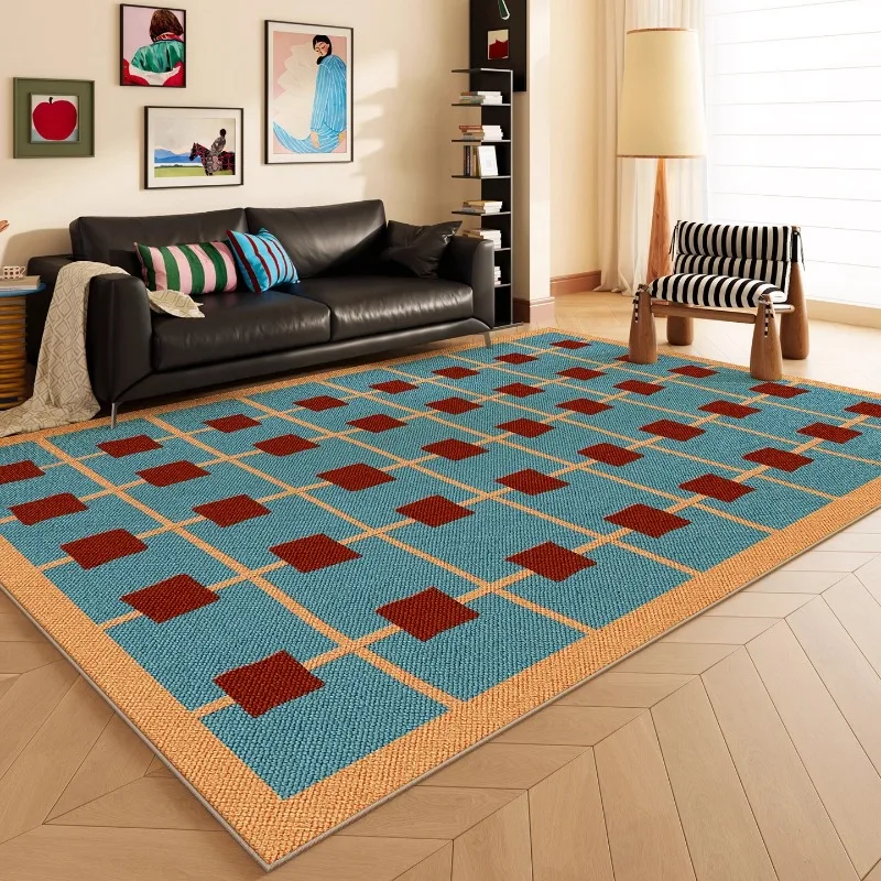 Modern Art Living Room Carpet Geometric Lines Abstract Bedroom Rugminimalist Design Understated Luxury Sofa Coffee Table Mats 러그