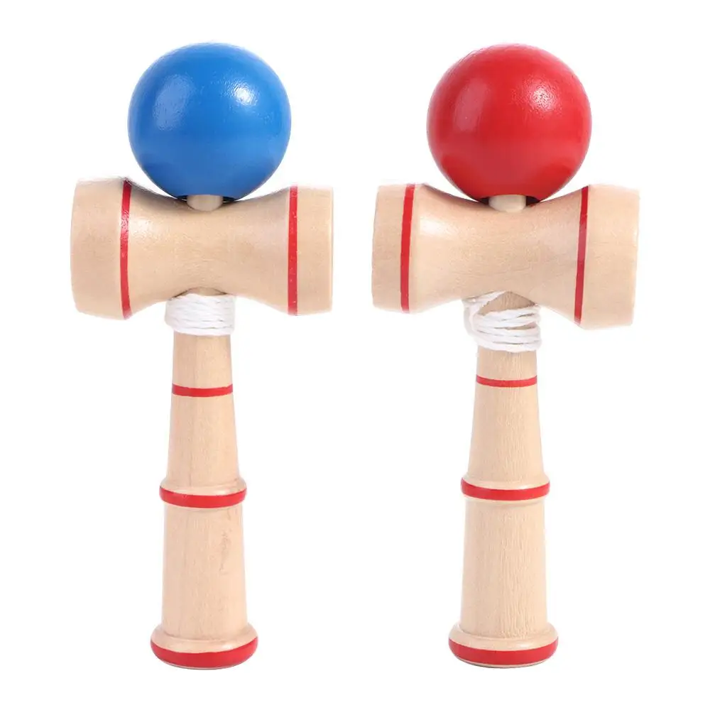 

Skillful Juggling Wooden Kendama Coordinate Ball Traditonal Japanese Toy Catch Cup Toys Catch Cup Vintage Gift for Kids