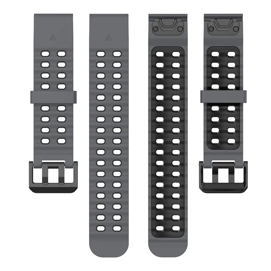 Enhanced Silicone Strap for Smartwatch - QuickFit 22/26mm