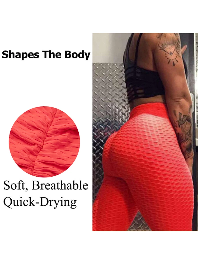 Fitness Yoga Pants Butt Lifting Leggings Push-Up Leggins Sport Gym