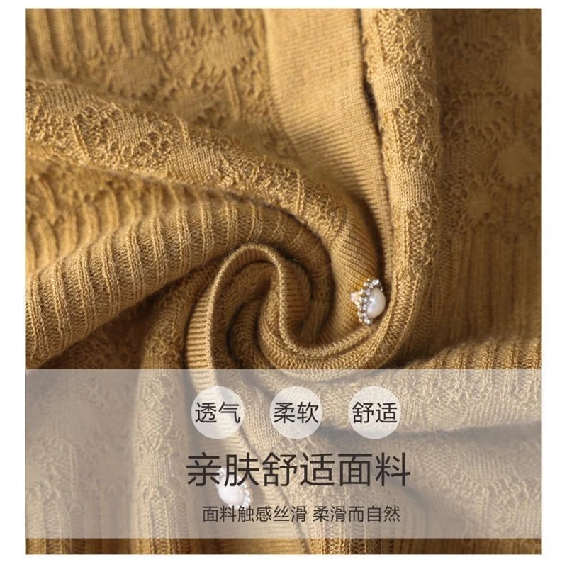 2023 Women Sweaters Autumn Winter Long Sleeve Pullovers Knitwears Warm Pullovers Korean Fashion Bottoming Shirts Slim Fit Jumper