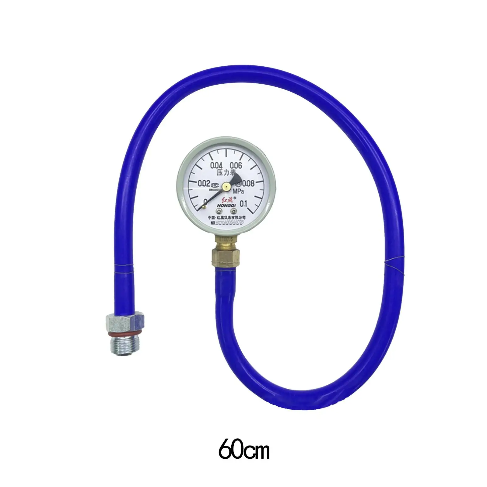 Back Pressure Gauge Three-way Length 60cm Repairing Car Automobile Spare Parts Replacement Compression Tester Catalytic Meter