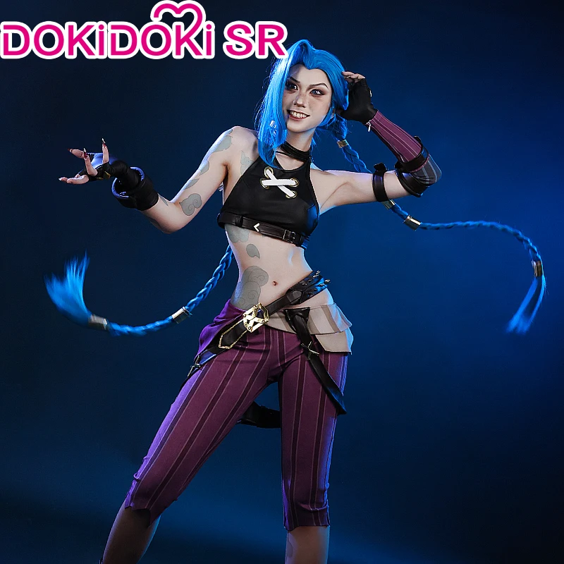 PRE-SALE DokiDoki-SR аниме Arcane League of Legend Косплей Jinx LOL Legends jinx |