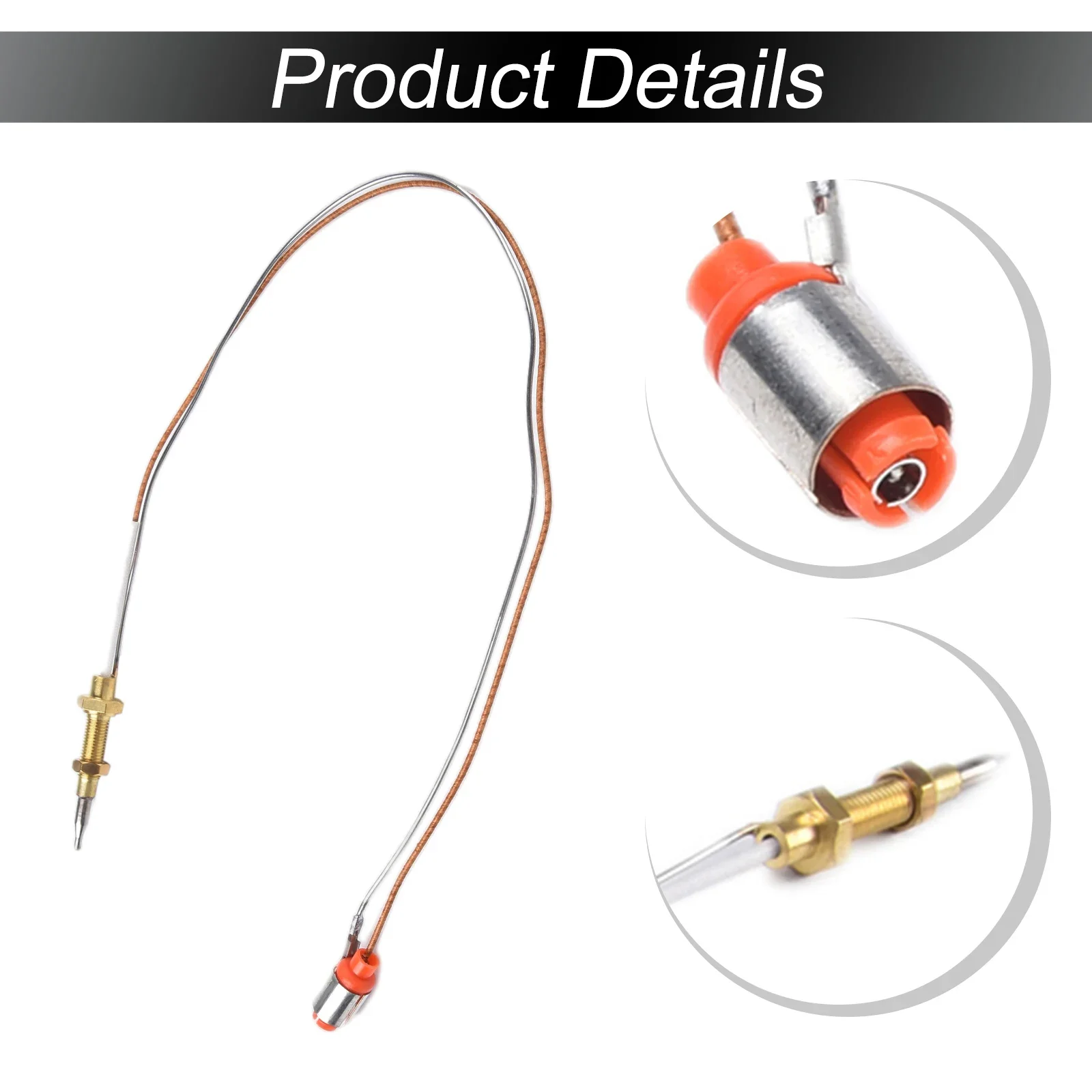 Copper Head Heading Screw Thermocouple Gas Burner Replacement For Sabaf Built In Stove Tools Ignition Needle Flameout Protection