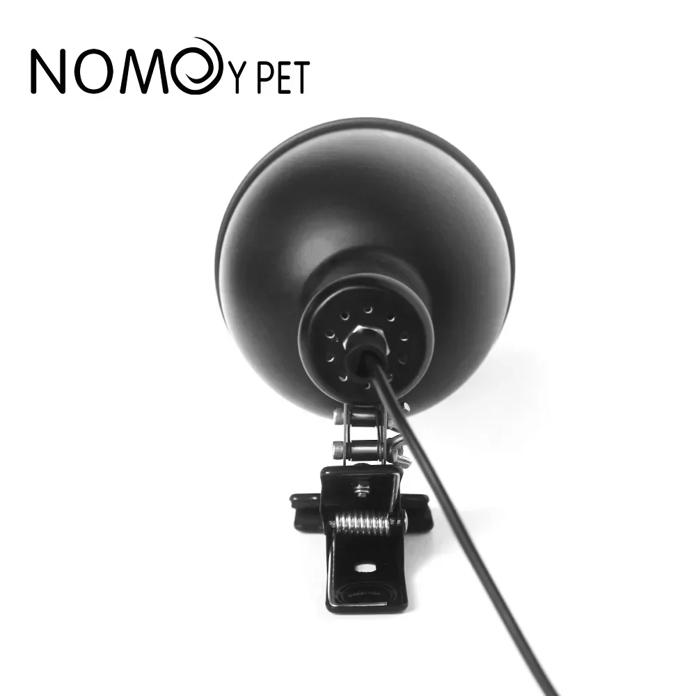 Reptile Heating Lamp Shade Adjustable Metal Lampshade Ceramic Lamps Heada Snakes Lizards Turtle Reptiles Lighting Supplies reptile heating lamp