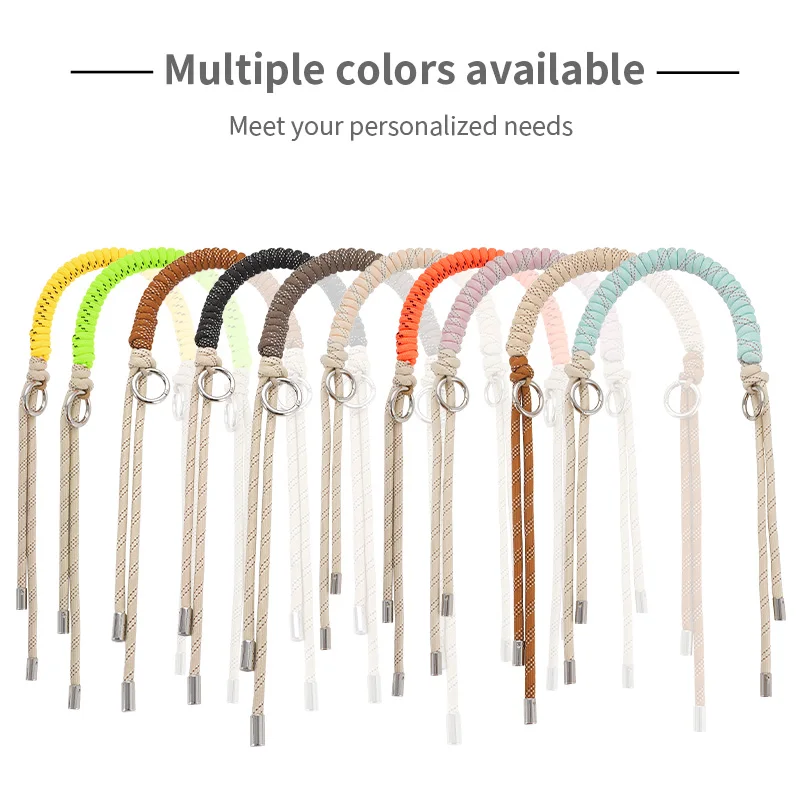 Longshan Mini Bag Braided Belt Reconstruction Bag Portable Shoulder Bag Accessories Short Belt Bag Accessories
