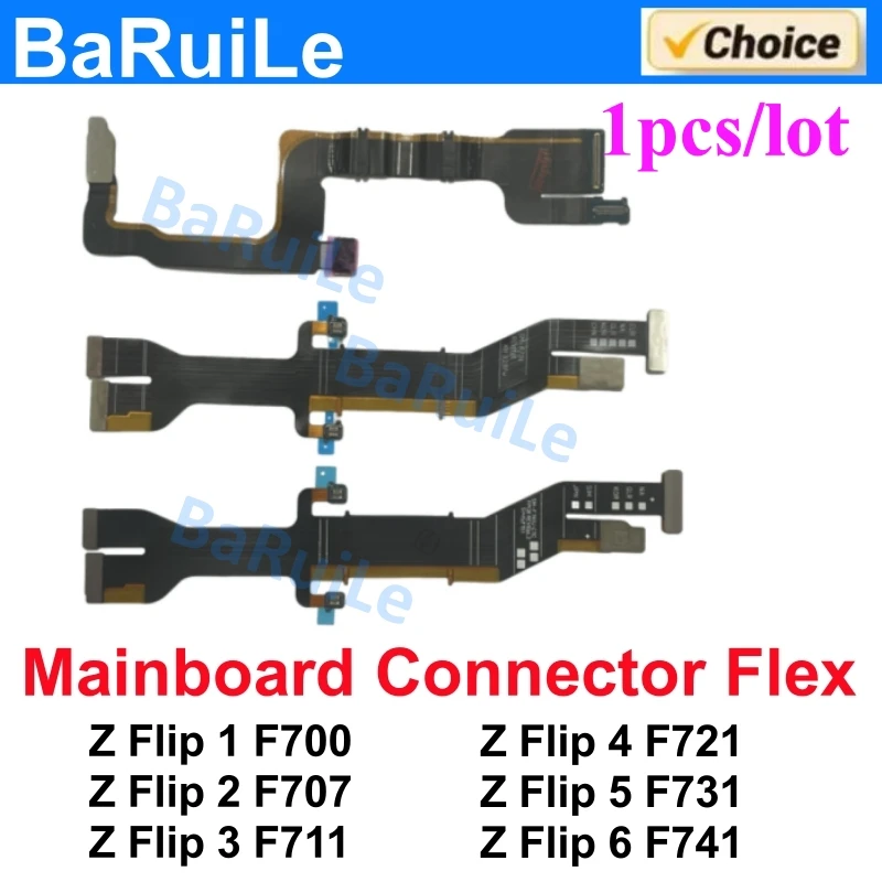 Mainboard Connector Flex Cable Samsung Z Flip 2 3 4 5 6 F741 F700 F711 F721 F731 F707 Flip4 LCD Display Spin Axis Main Flex