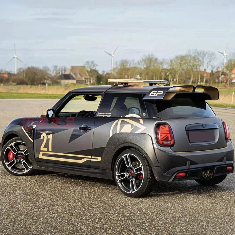 Rahmen Bremsen Lüftung Spoiler Schwarz Für Mini Cooper S F55 F56 F57