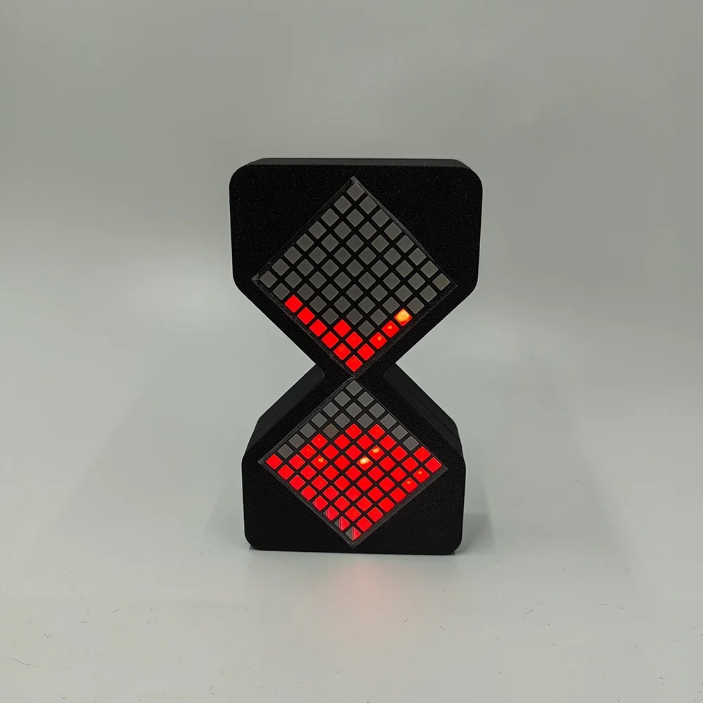 DIY Digital Hourglass Birthday Gift Toys Game Kids Cyber Hourglass Electronic Hourglass Cyber Style Sense of Technology Glow 4