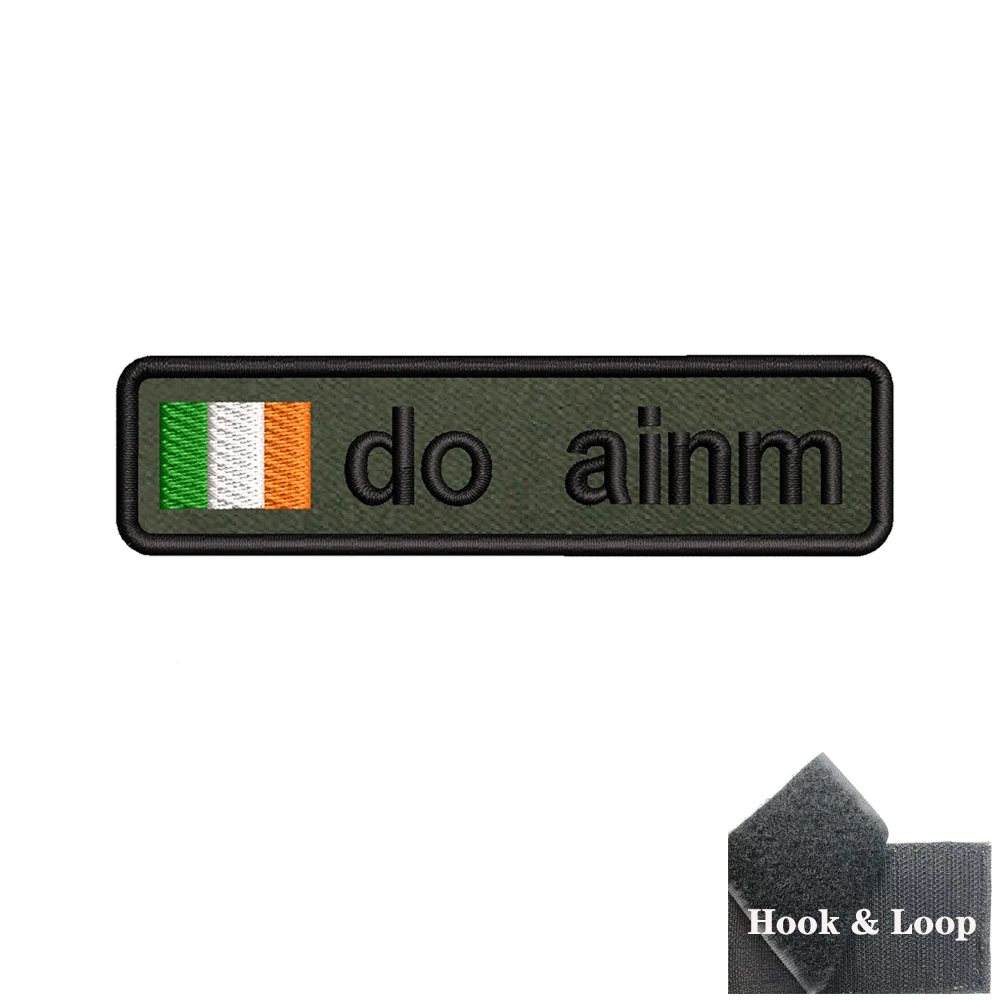 1PC 10cmX2.5cm Custom Name flag Patch Stripes Badge tags Iron On Or Hook Loop Army green Estonia Austria Bulgaria Luxembourg clothing patches embroidered patches custom name patches tactical patches