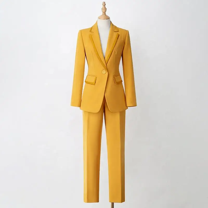 

2023 autumn new suit female fashion temperament blazers suit