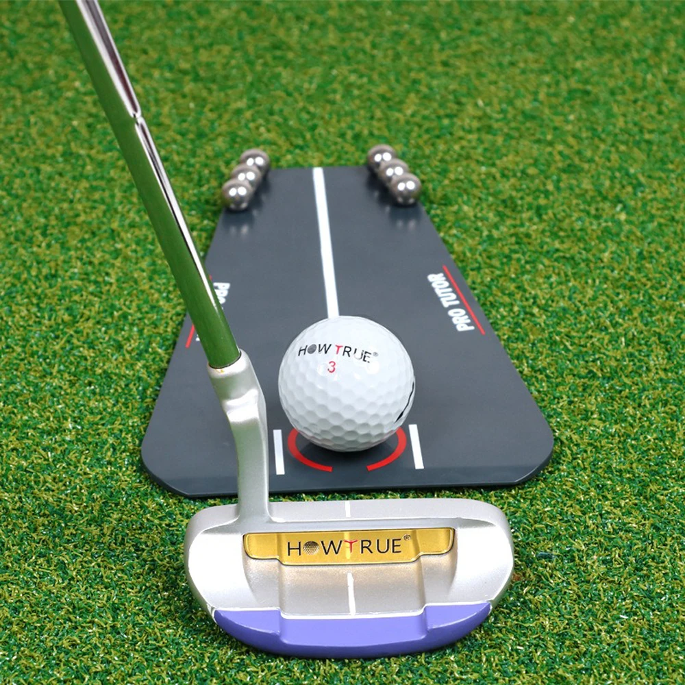 Description Picture 2 of itemGolf Putting Tutor Trainer Golf Putting Training Aids Portable Multifunctional Indoor Practice Putter Guided Exercise Board