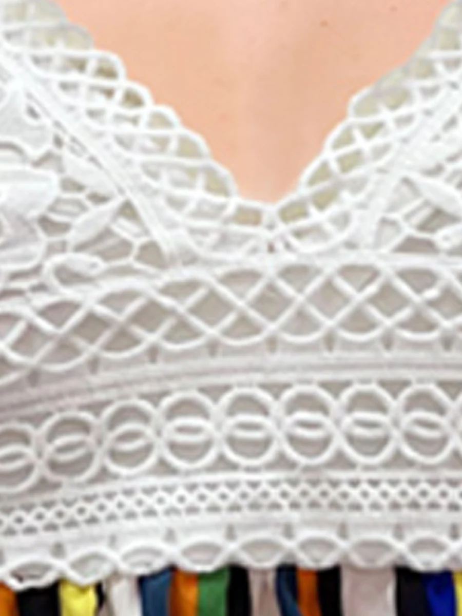 Рисунок 5 - Женский топ на бретельках Finjani с полосатым подолом