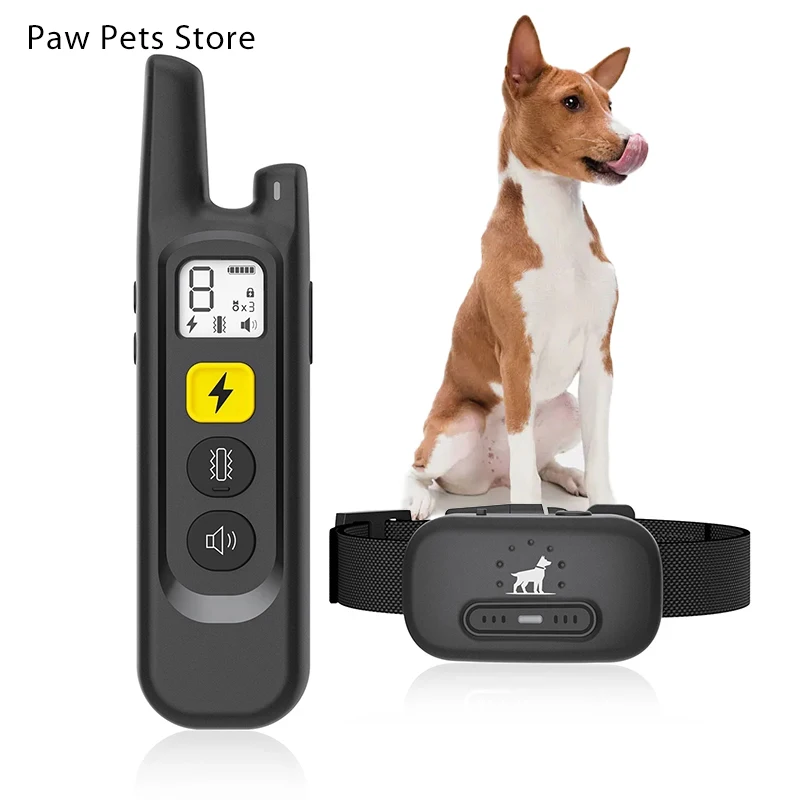 New Remote Dog Trainer Set Dog Bark Stopper Pet Fettuccia Collare Intelligent Anti-Barking God Abs Materiale Pet Supplies
