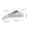 4-12pc Stainless Steel Tablecloth Clamps Table Cloth Clips Holder for Party Wedding Promenade Picnic Table Cover Clamps Decor 5