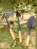 ~Gardening Flower Growing Vegetables Wooden Handle Shovel 3-piece Set Household Potted Planting Flower Shovel Hoe Tool 2