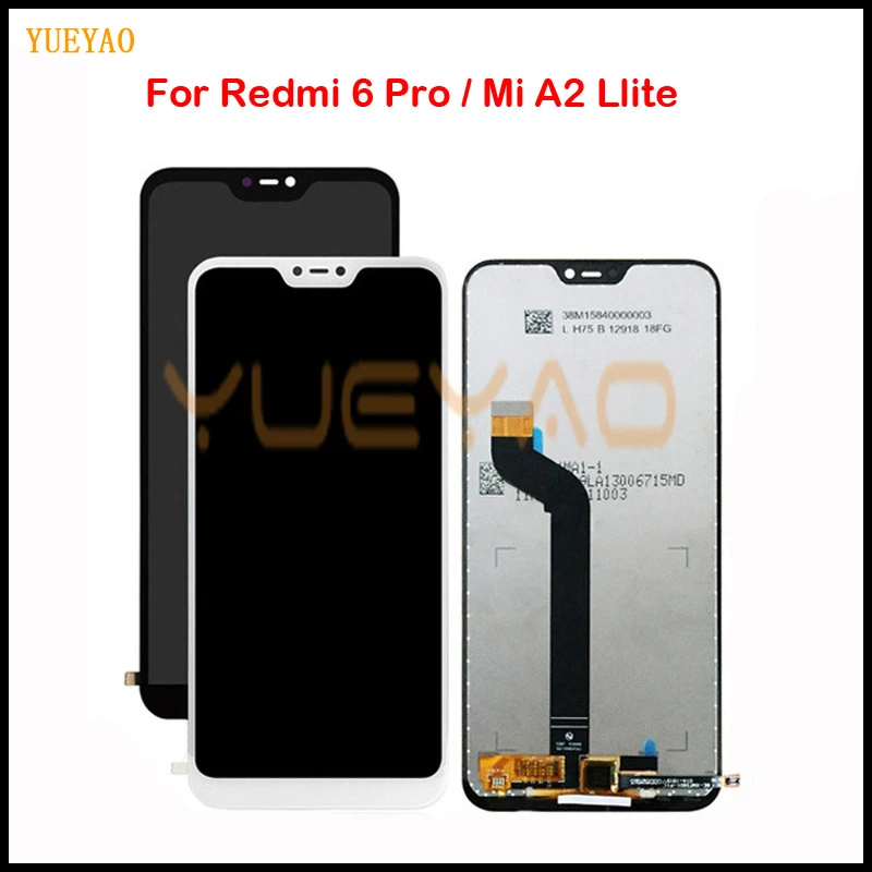 For Xiaomi Mi A2 Lite LCD Display Touch Screen Digitizer Assembly For Xiaomi  Redmi 6 Pro LCD Display Touch Screen Replacement|Mobile Phone LCD Screens|  - AliExpress