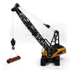 Huina 1:14 15ch Rc Tower Crane Engineering Vehicle Remote Control Tower Crane Alloy 2.4g Wireless Remote Control Crane Boy Toy 6