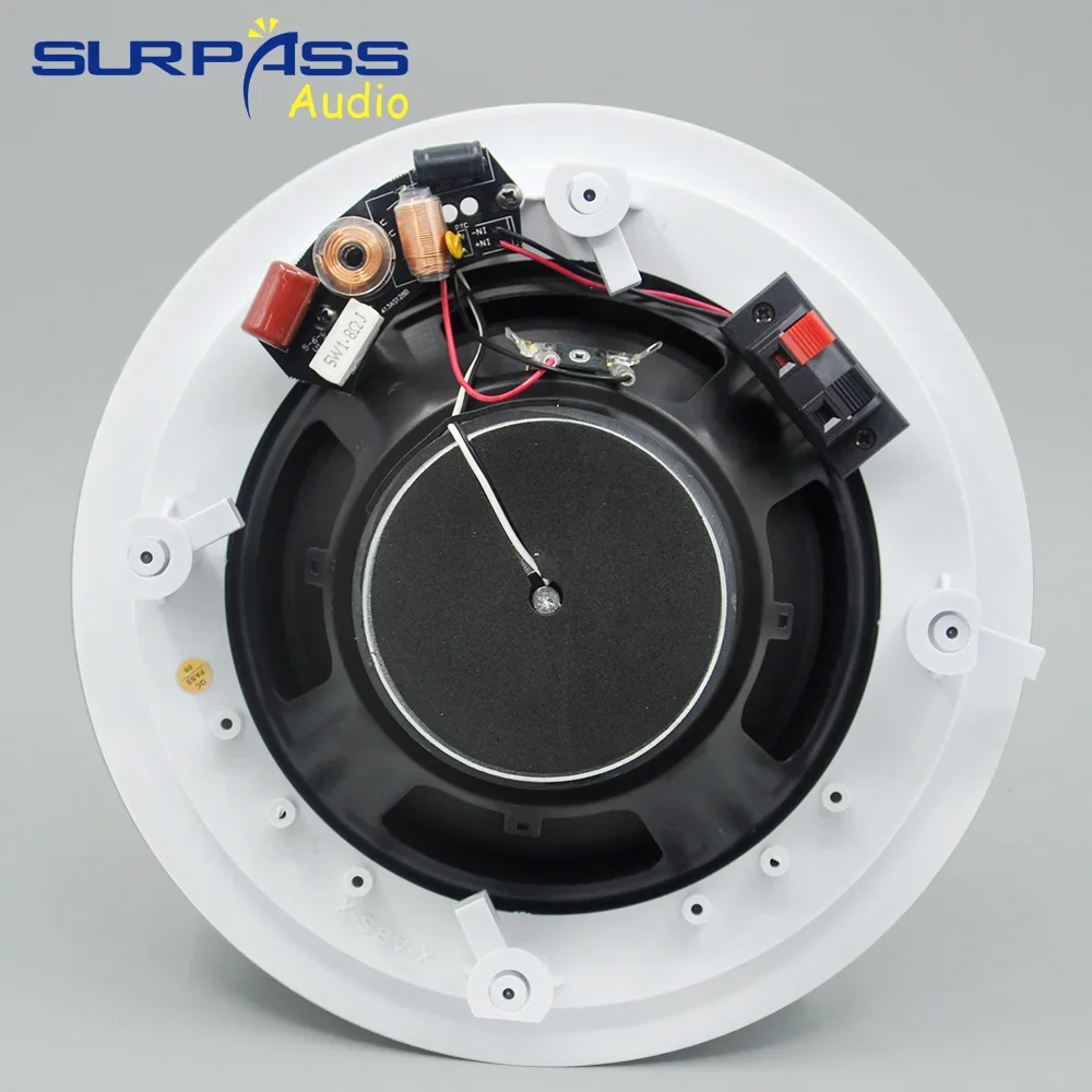 Public Address System Mini Wall Ceiling Speaker 8inch Wall Mounted Speakers for Store Home Background Music Use