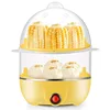 Electric Egg Cooker Double Multifunction Layers Egg Boiler Corn Milk Rapid Breakfast Cooking Egg Steamer Appliances Kitchen 2