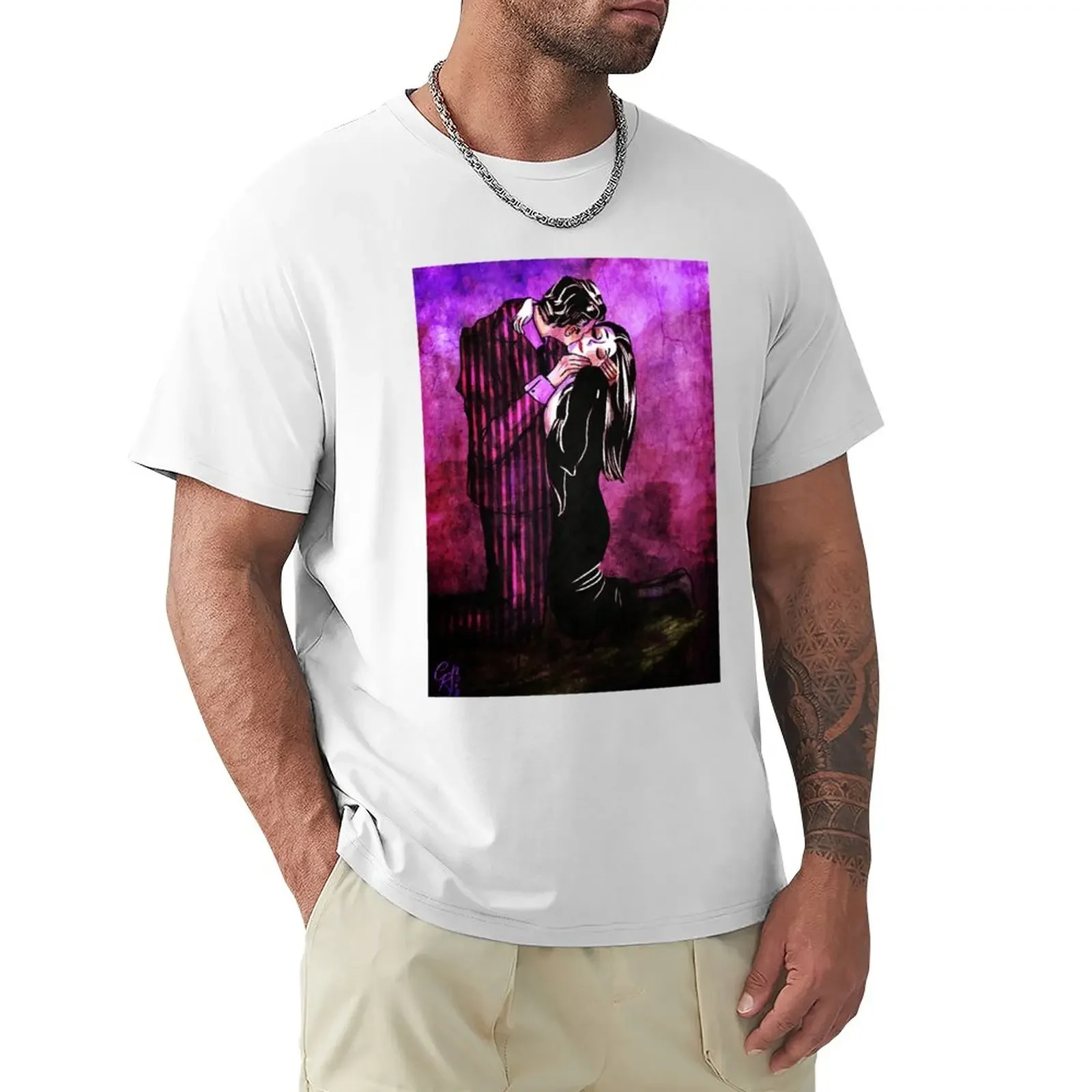 

The Addams by Klimt T-Shirt vintage aesthetic clothes Short sleeve tee plain t shirts men