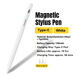Essager Magnetic Precision Stylus Pen with USB - C Charging (Tpye C Charging)
