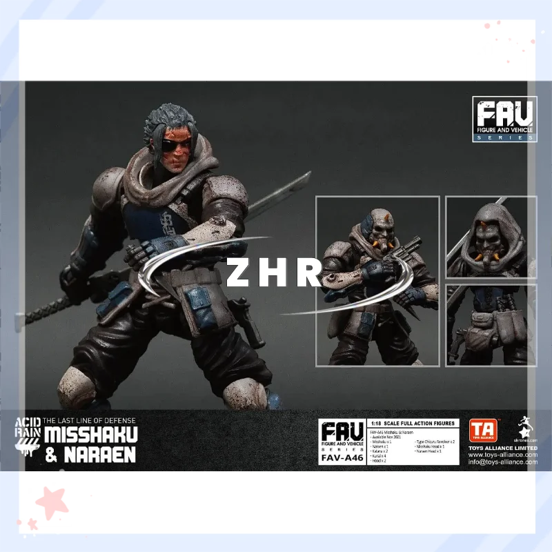 ミリタリー Acid Rain FAV-A46 Misshaku & Naraen Acid Rain FAV-A46 Misshaku & Naraen Action Figure Set